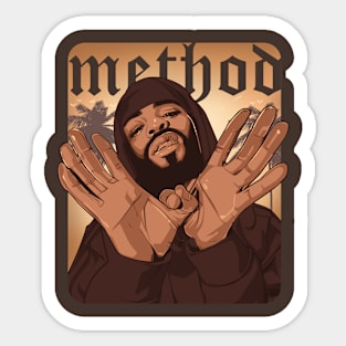 Method Man Graphic Sticker